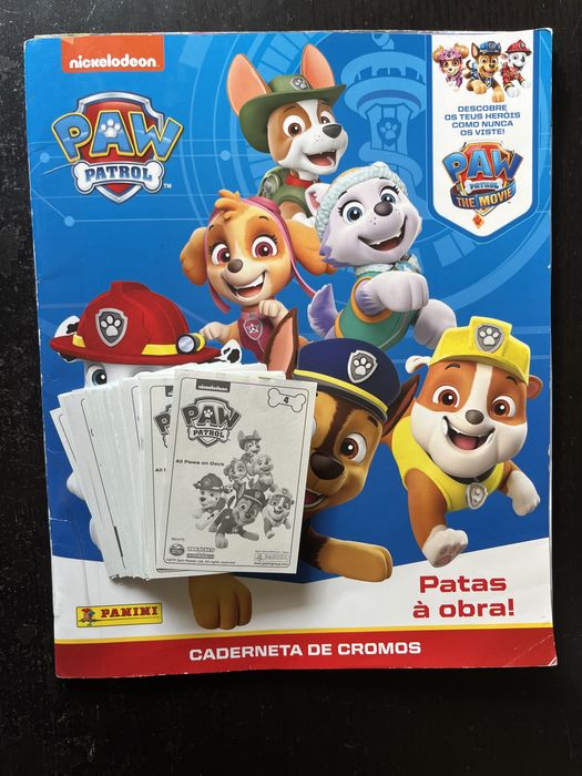 Cromos Patrulha Pata - Patas à obra!
