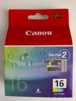 Oryginalny kolorowy tusz Canon BCI-16