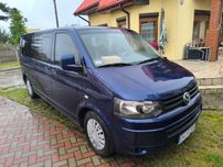 Wynajem VW Transporter Klima 6osobowy Long 200zł wynajem  Polska