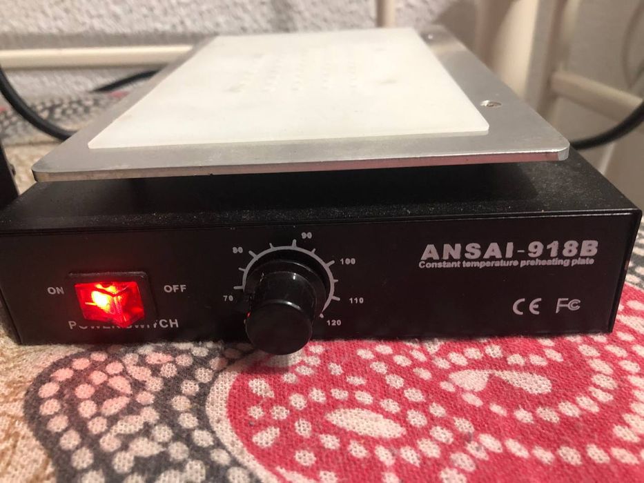 Kit completo de reparação de telemóveis ‒ estação de solda, microscópi