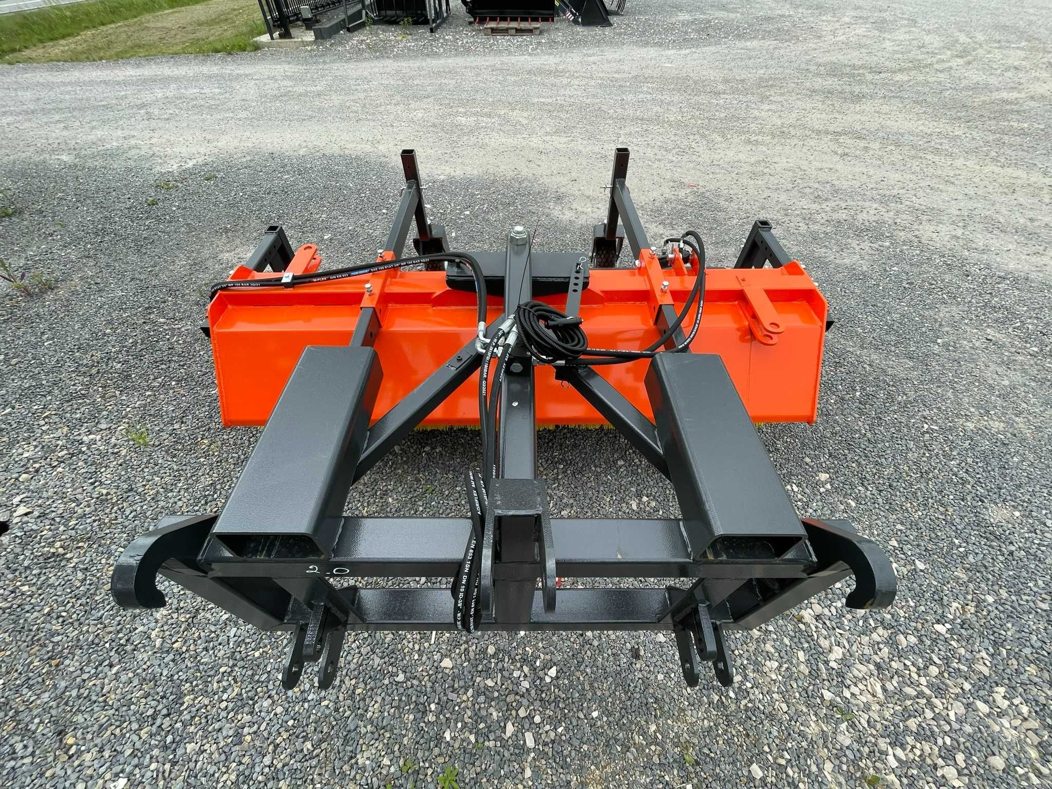 Zamiatarka do tura ciągnika ładowarki wózka METAL-TECHNIK szczotka