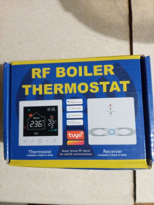 Термостат програматор х wifi для котла,керування з телефону  2500