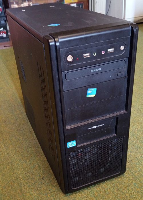 ПК Intel i-7 3.4GHz, HDD 320GB+SSD 128GB, 8GB ОЗУ, Socket1155 DDR, 1GB