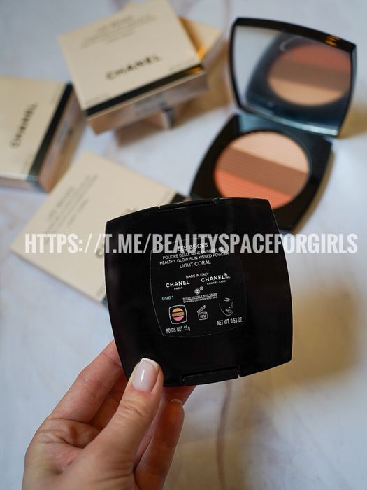 Пудра бронзер chanel les beiges healthy glow sun kissed powder