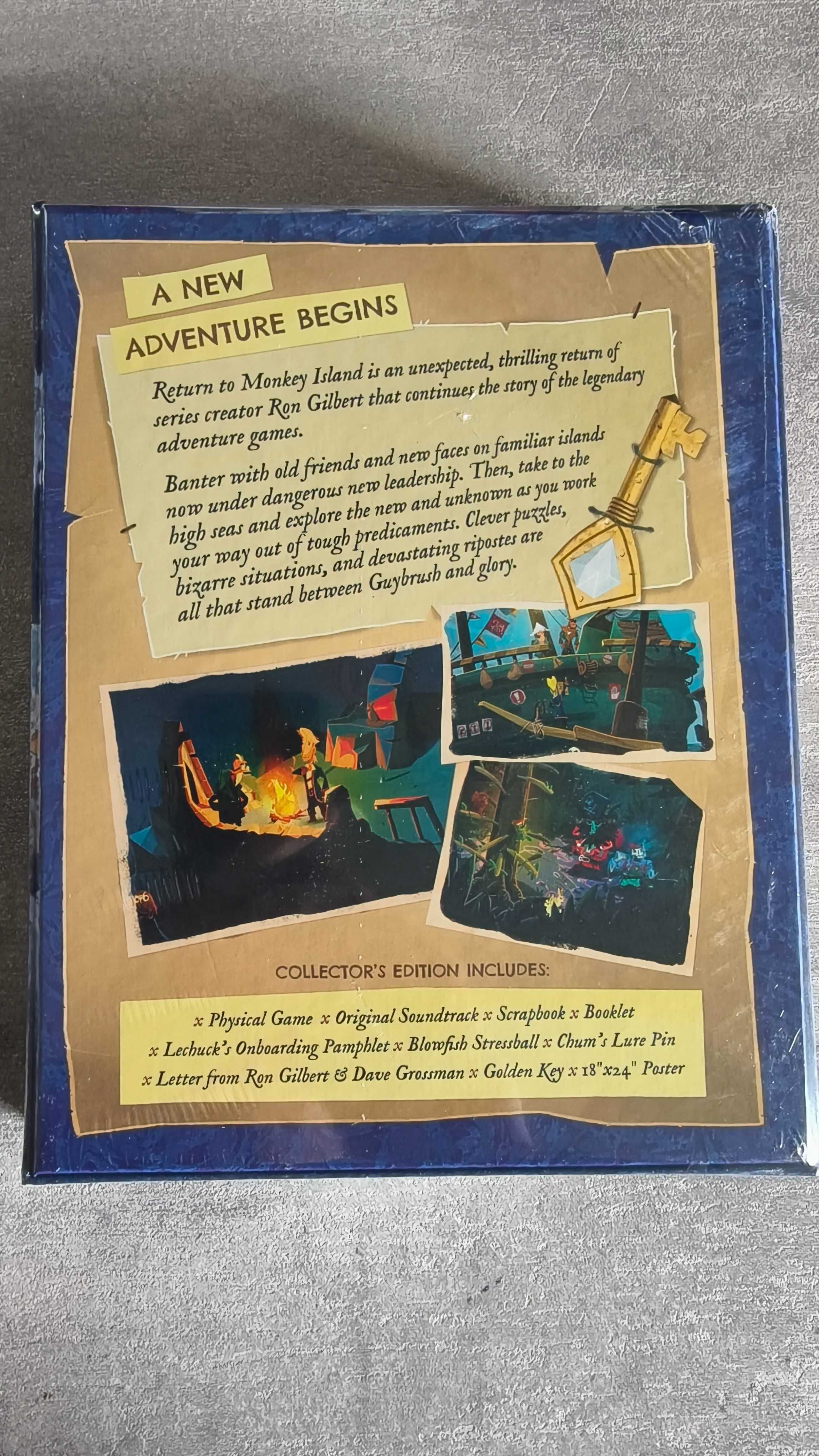 Return To Monkey Island PC BIG BOX LRG Nowy/Folia