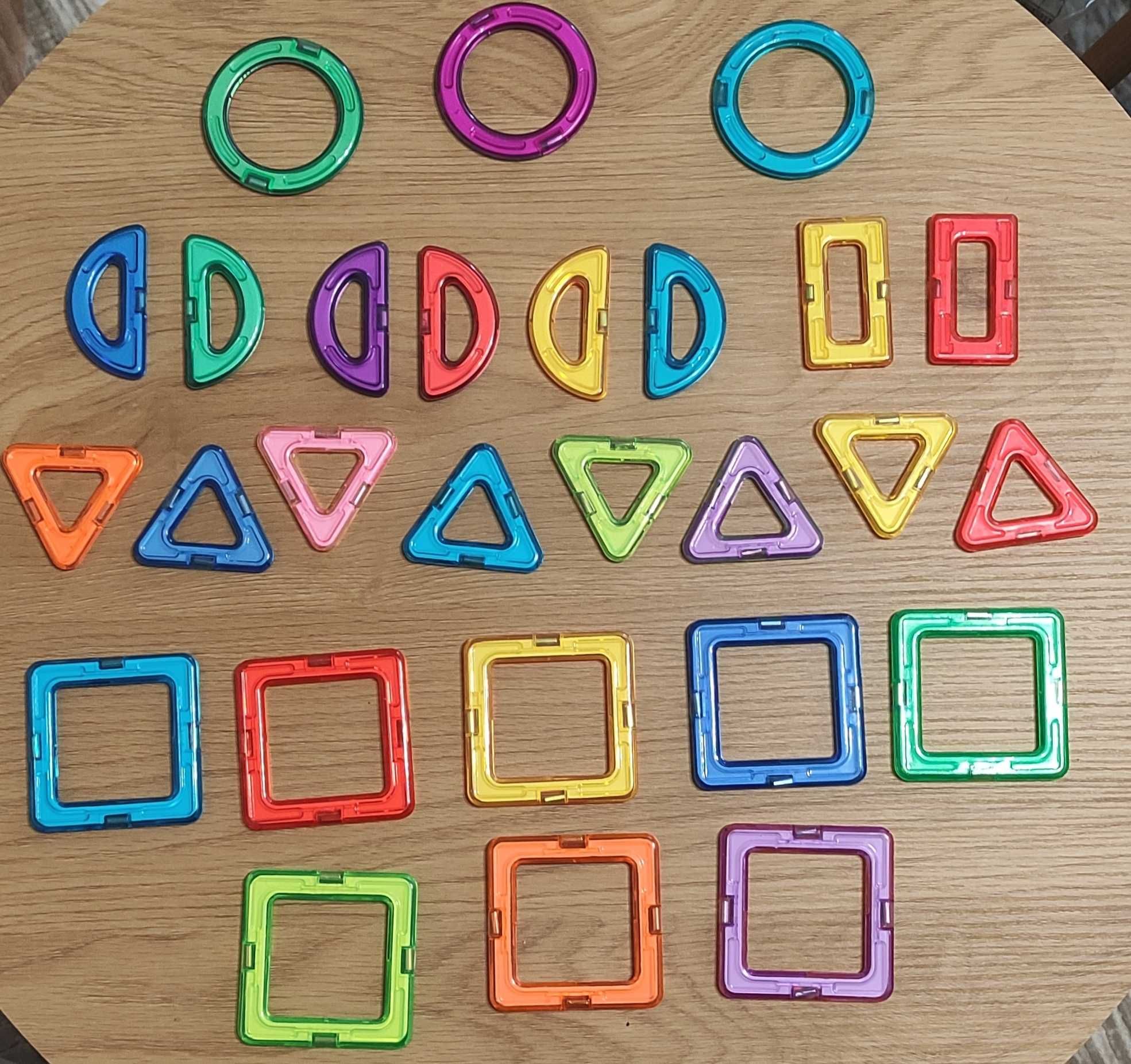 Konstrukcyjne Edukacyjne Klocki Magnetyczne