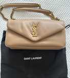 Saint Laurent Calypso small beż nowa 2025