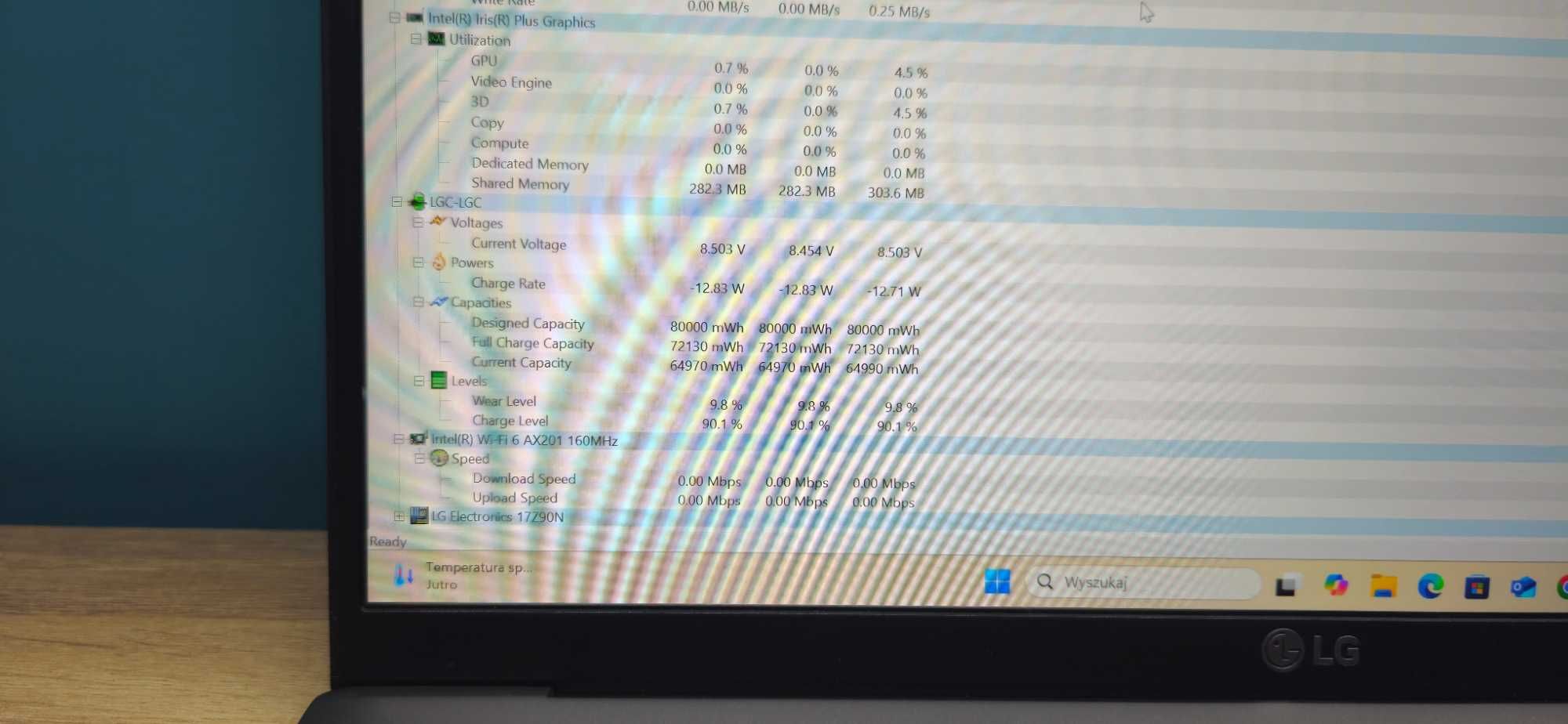 LG Gram 17" 17Z90N-R 2020, i7-1065G7, 16/512GB,WQXGA,obudowa Magnezowa