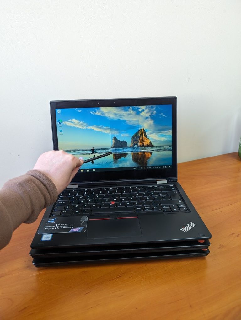 ОПТ. Ноутбук Lenovo Thinkpad L390 Yoga/i5-8265U/8/260/14"/FHD