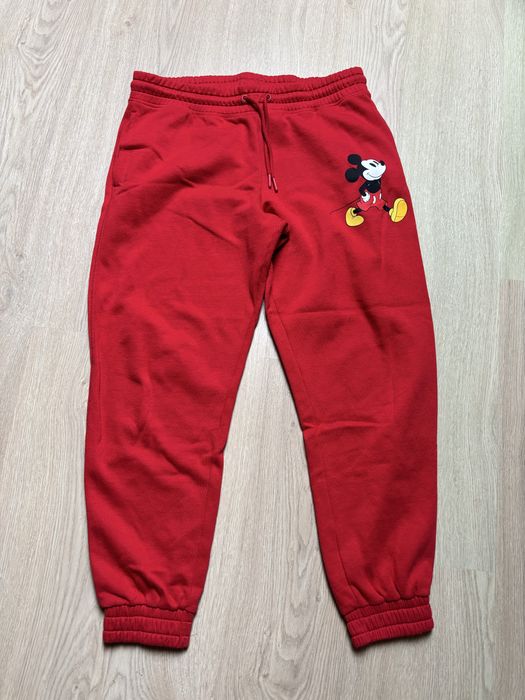 Spodnie damskie sportowe dresy czerwone L 40