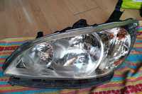 Reflektor lampa przednia lewa Honda Civic VII sedan Europa