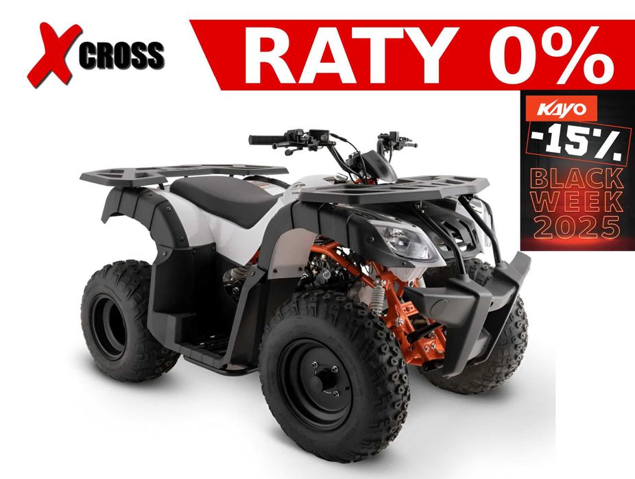 Promocja Black Week Quad ATV Kayo AU150 Raty Dostawa dla dzieci