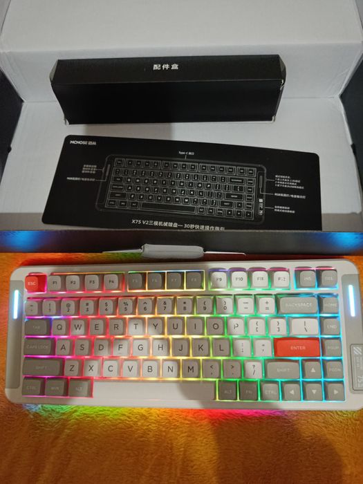 Klawiatura MCHOSE XT75 V2 Gasket RGB (Tri-Mode) -