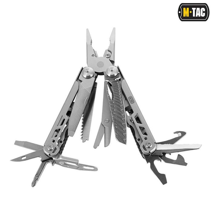 M-Tac мультитул Type 12 Steel/Damascus (клинок з дамаської сталі)