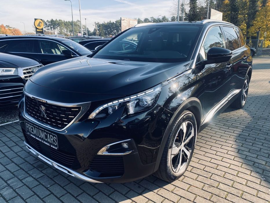 Peugeot 5008 7 Osób Serwis ASO GT Full Led Kamery Asystenci Key Less El Klapa Focal