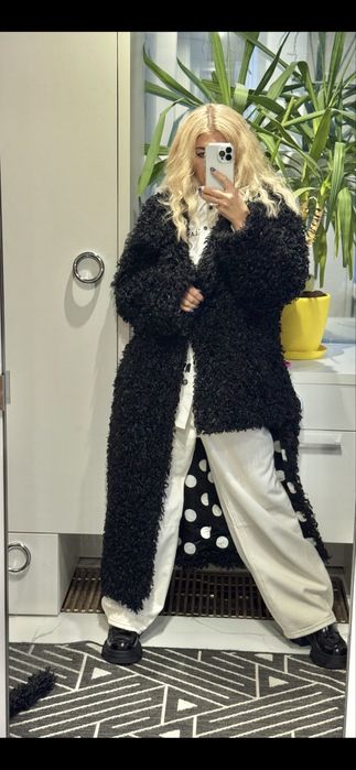 Шубка искуственная под каракуль