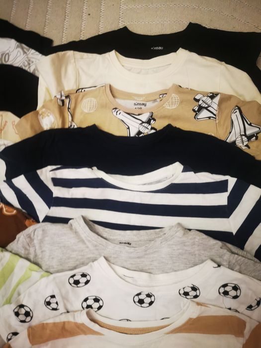 Paka ubrań chłopięce 128 134 sinsay