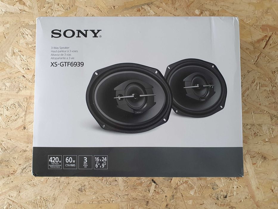Głośniki SONY 6x9 cali Jajka NOWE kpl
