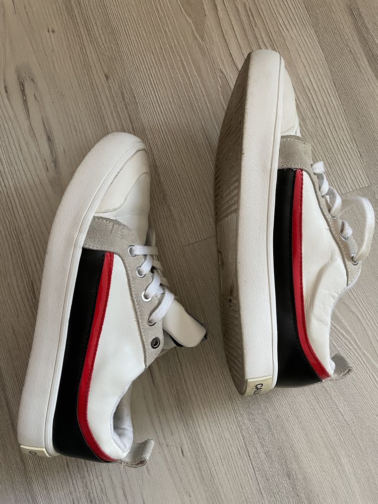 Białe sneakersy Calvin KLEIN Jeans rozmiar 40,5