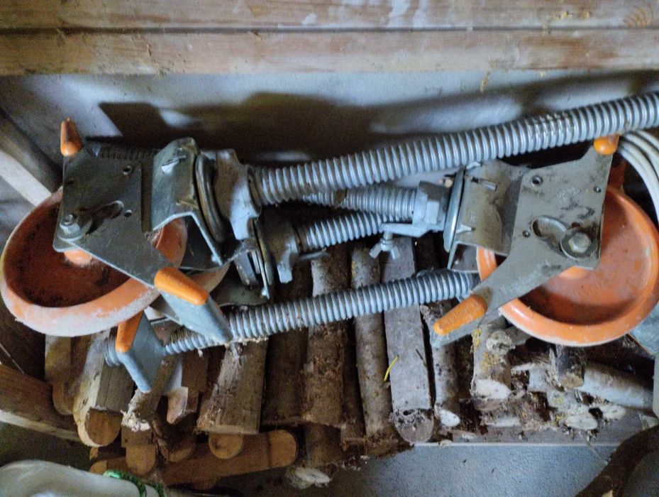 4 Rodas de andaime 700kg Lahyer