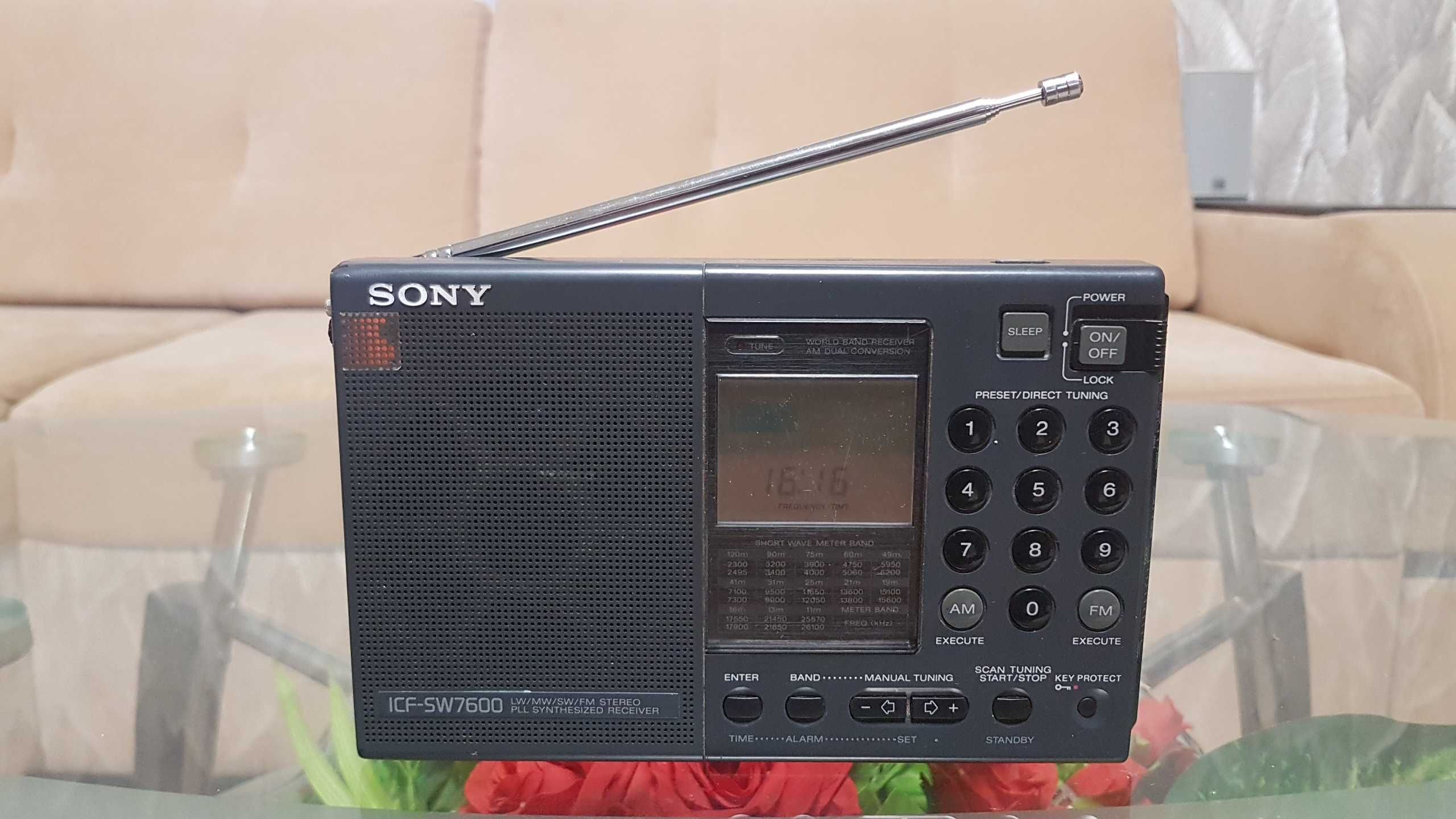 Радиоприемник SONY ICF-SW 7600 made in Japan