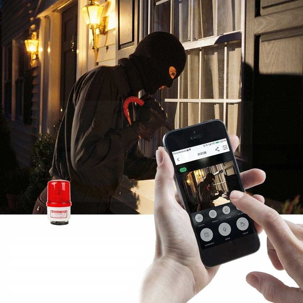 Kamera Bezprzewodowa Drzwi Wizjer Judasz Podczerwień Tuya Full Hd Wifi
