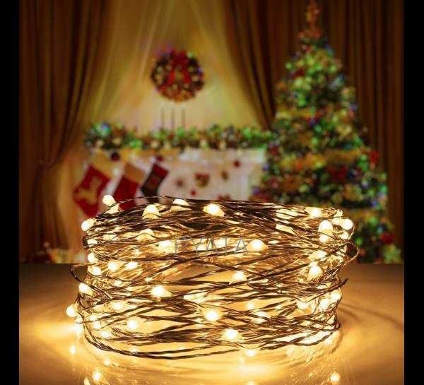 Гирлянда роса/Гирлянда Нить LED, 2m, 5m, 10m цвет мульти/белая/20mUSB