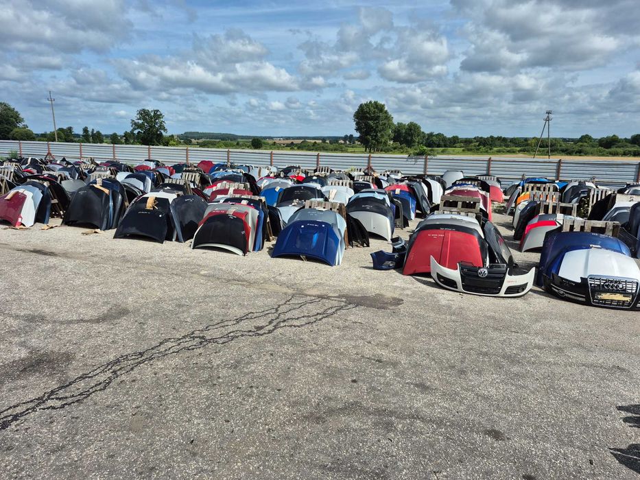 Części Maska Zderzak Błotnik Lampa Silnik Skrzynia Biegów Hurt