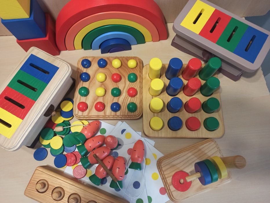 Развивающая игрушка "Цветные шарики"