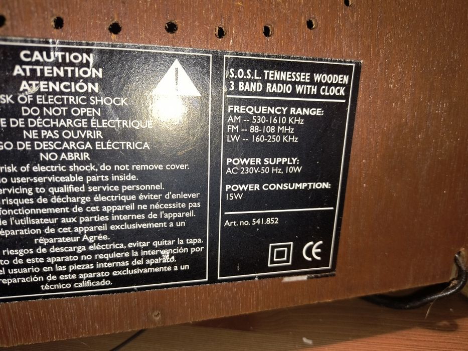 Radio  z serii spirit of st Louis