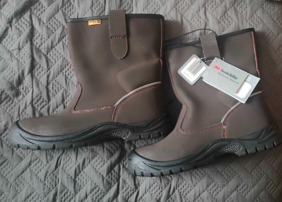 Nowe buty robocze zimowe Walkx Work 3M Scotchlite ocieplane