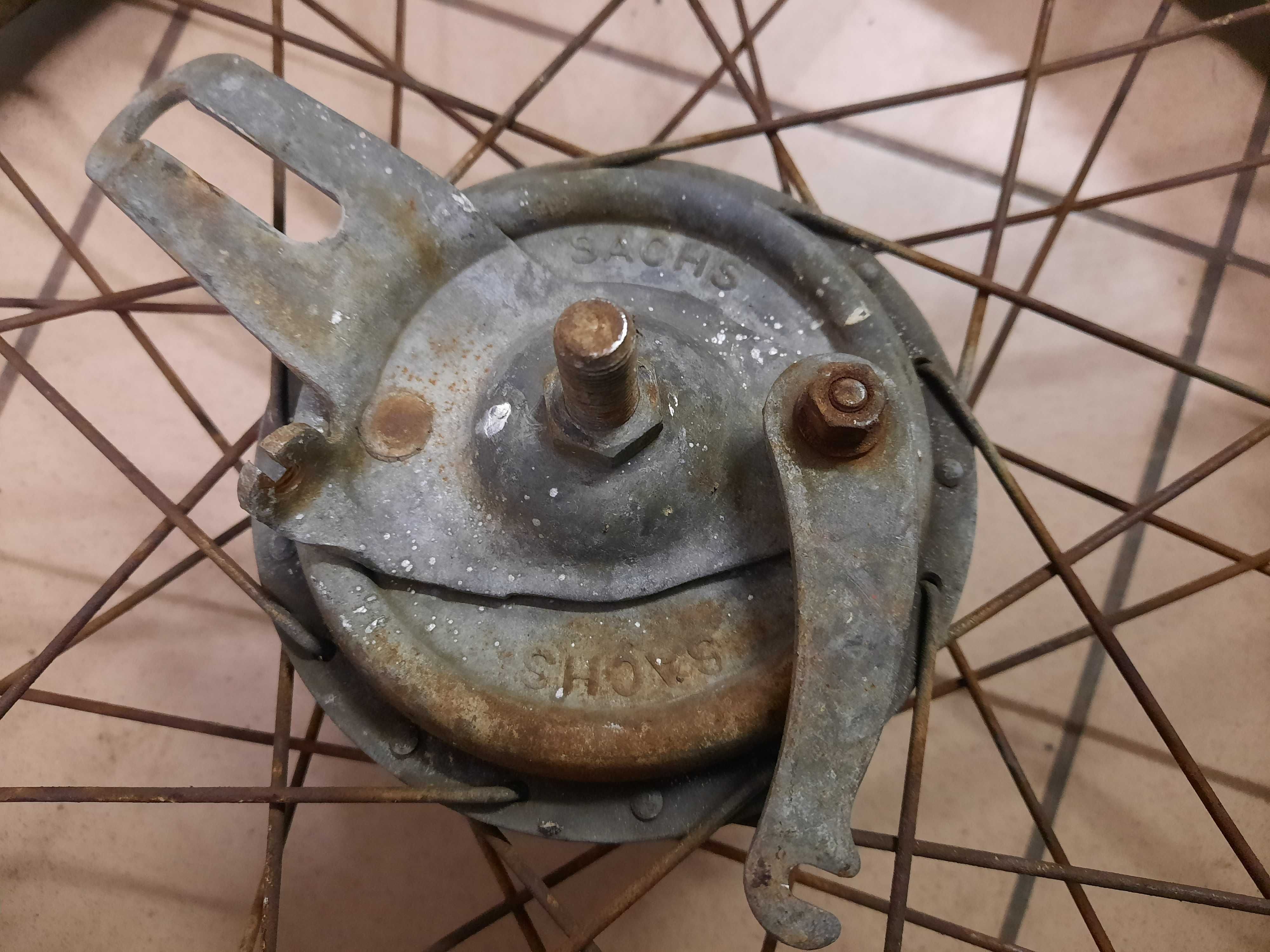 Koło motocyklowe Sachs napęd licznika VDO