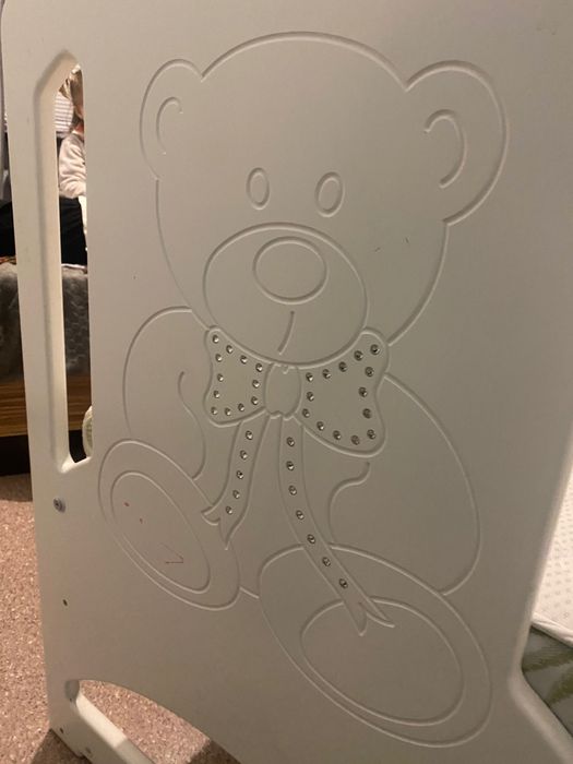 Кровать Умка белого цвета +матрац единая цена