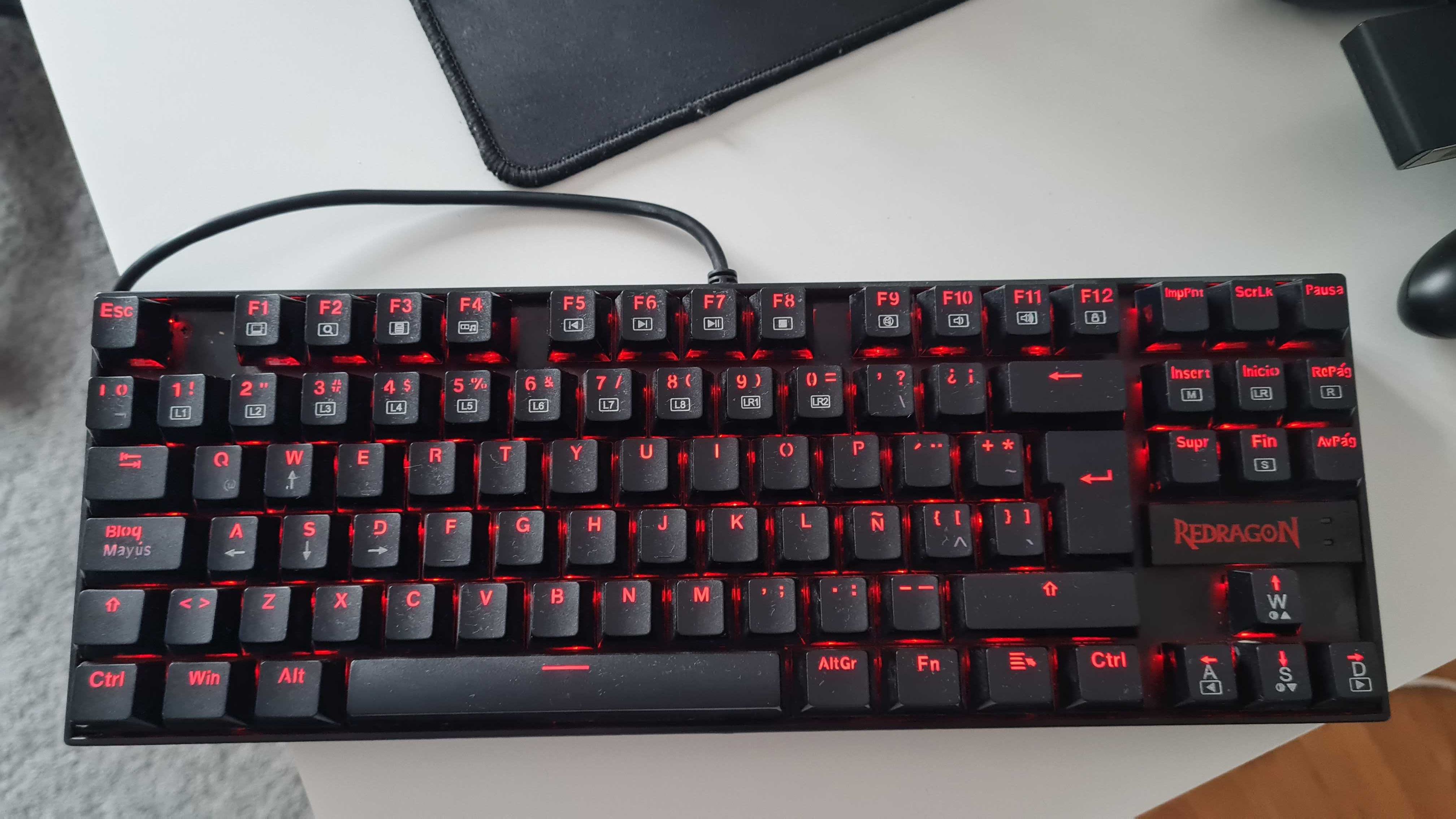 Teclado Redragon Kumara