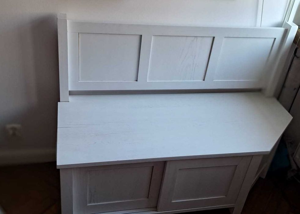 Drewniana skrzynia, ławka, siedzisko, z miejscem do przechowywania