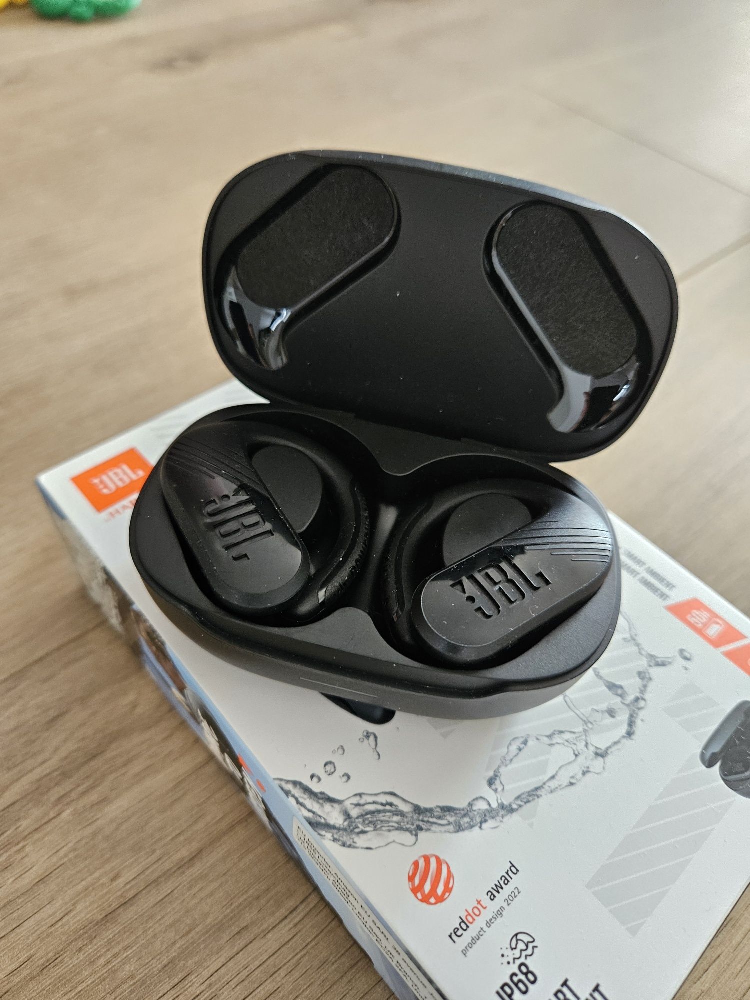 Słuchawki bezprzewodowe dokanałowe JBL Endurance Peak 3 Czarny