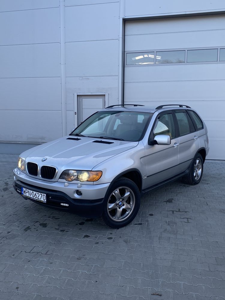 BMW X5 2002 Rok 3.0 Diesel Automat Polski Salon Jeden właściciel!