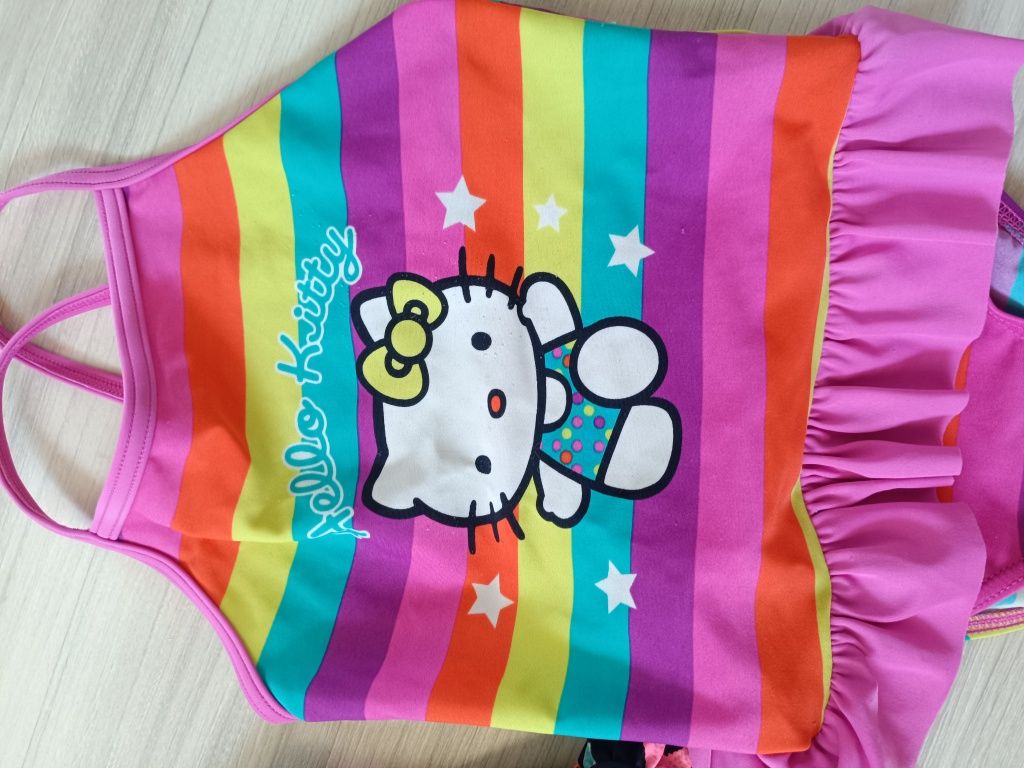 Zestaw stroi kąpielowych hm papugi hello kitty