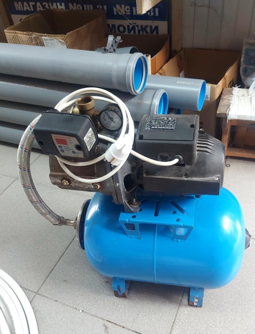 Гидрофор Grundfos насос