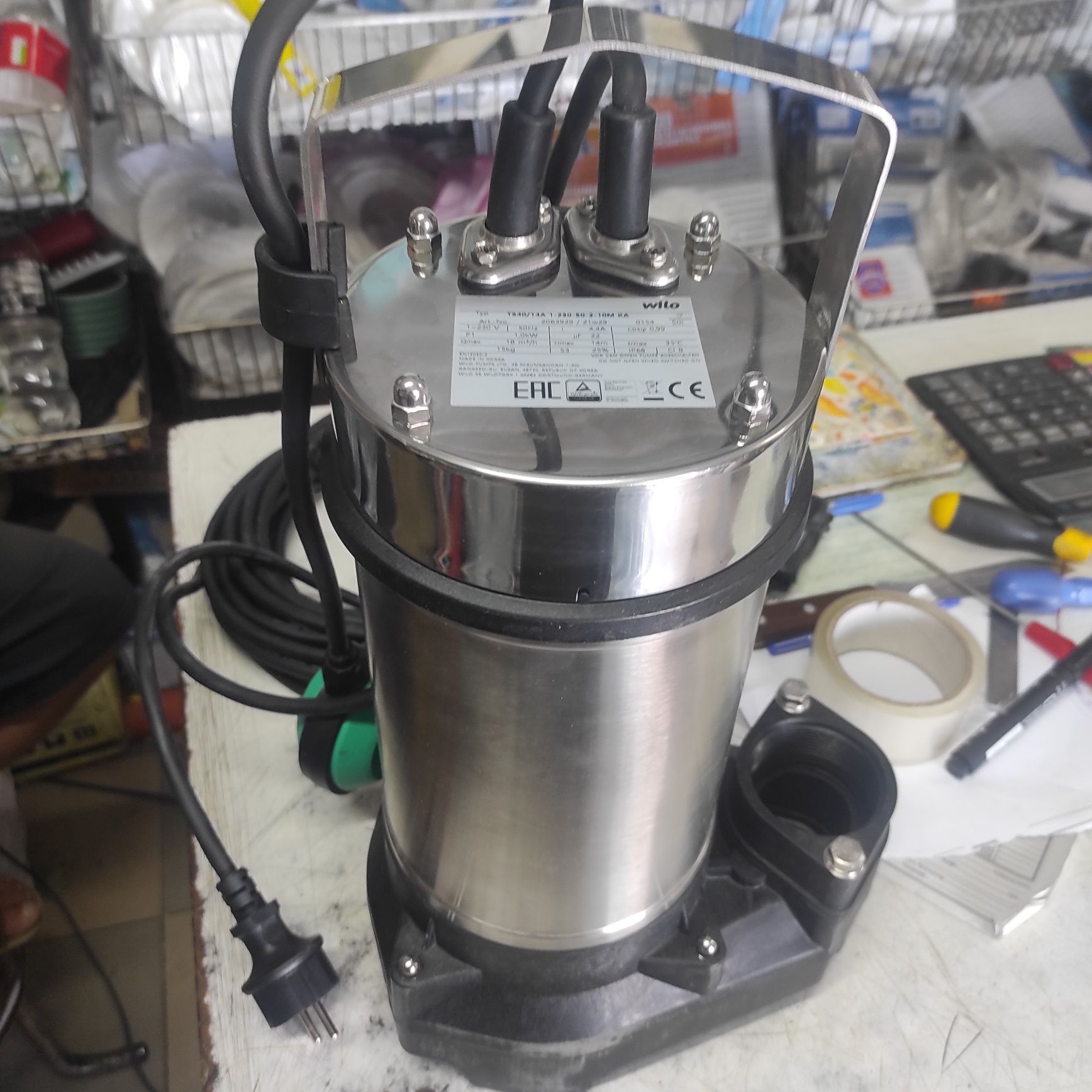 Дренажный насос Wilo Drain TS 40/14-А (1~230 V)