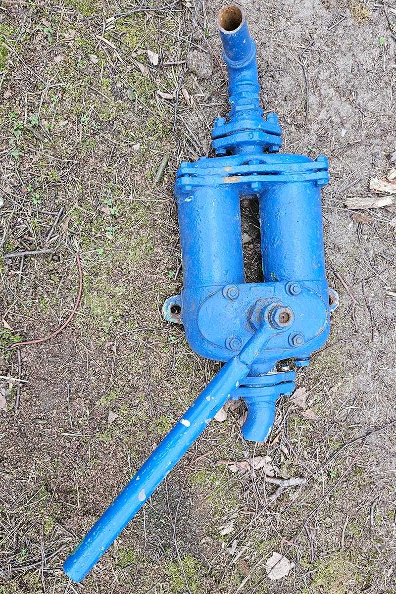 Pompa ręczna do hydroforu z 1978 r