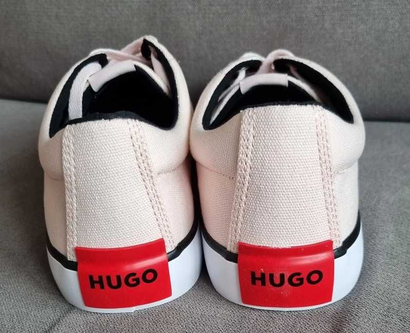 Tenisówki damskie Hugo Dyer Tenn, r. 41, pudrowy róż, oryg.pudełko