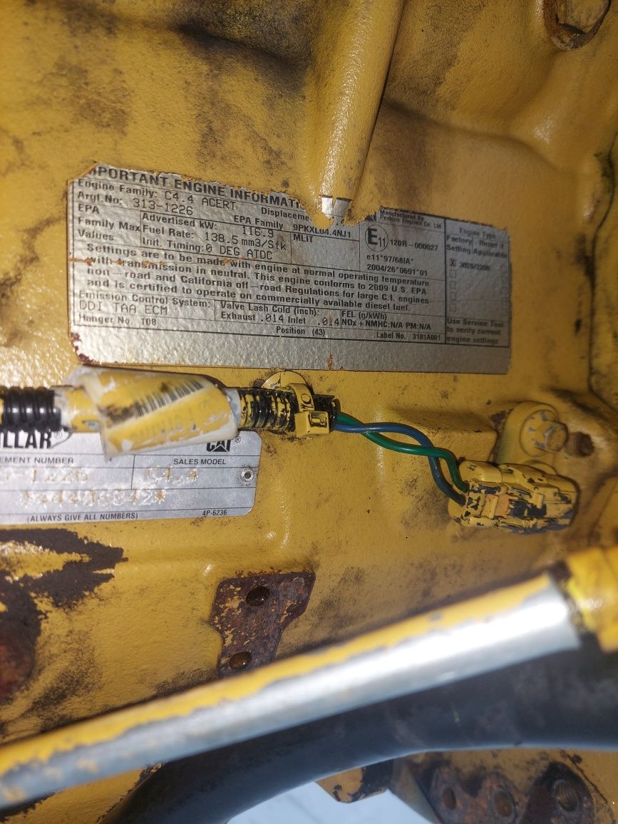 Silnik cat c 4.4 acert  commonrail kruszarka