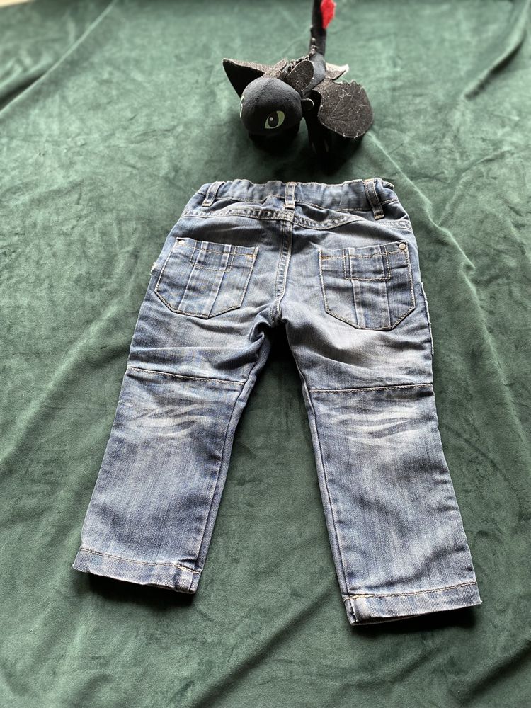 Spodnie jeansy zara baby 12-18 82 cm!