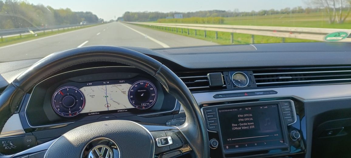 VW Passat 190 koni R LINE virtual manual