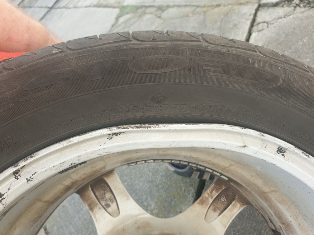 Alufelgi 16 cali golf v 5x112 opony 205x55r16