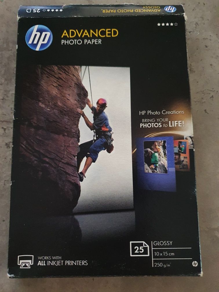 Бумага/фотобумага HP 10x15 Advanced Glossy Photo Paper