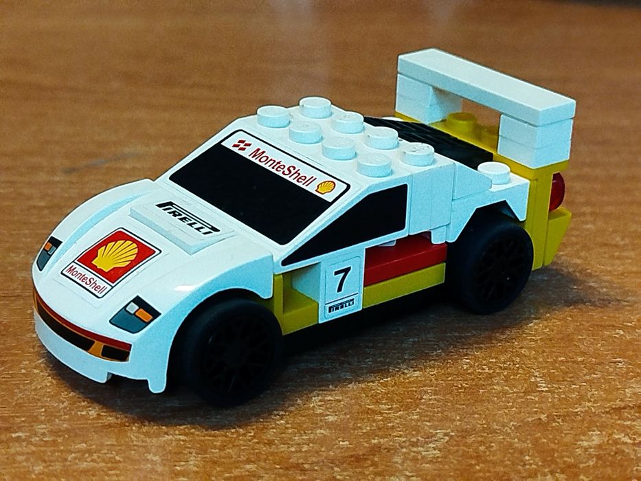 Klocki LEGO białe Ferrari