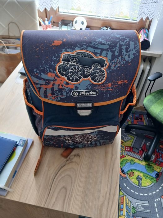 Tornister Herlitz plus piórnik w zestawie