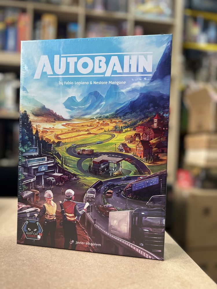 Autobahn edycja Kickstarter gra planszowa